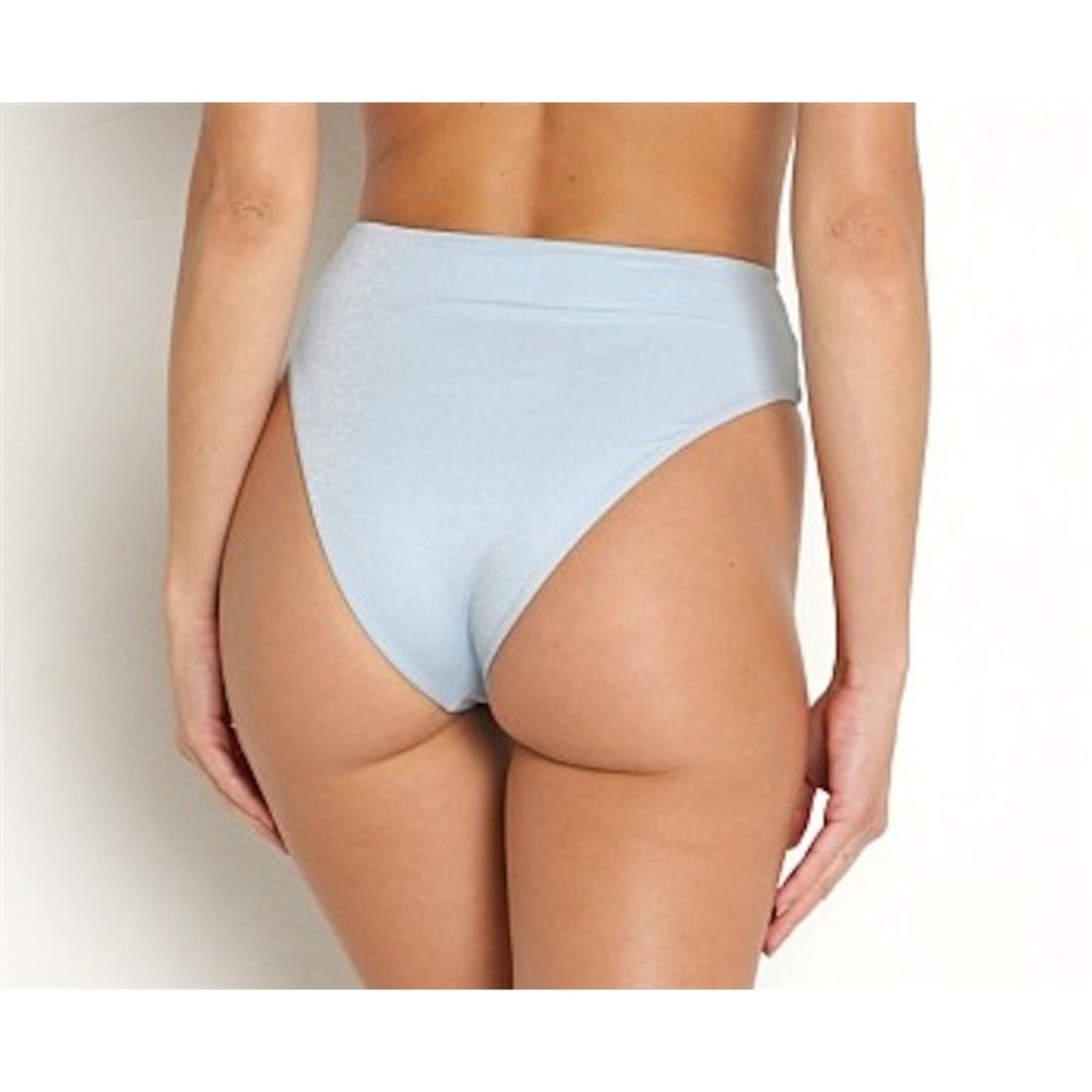 NWOTD L*Space M Shimmer Nancy Lee Bottom Bitsy Bikini Swimsuit Blue 122407